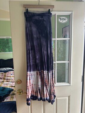 Tie Dye Maxi Skirt